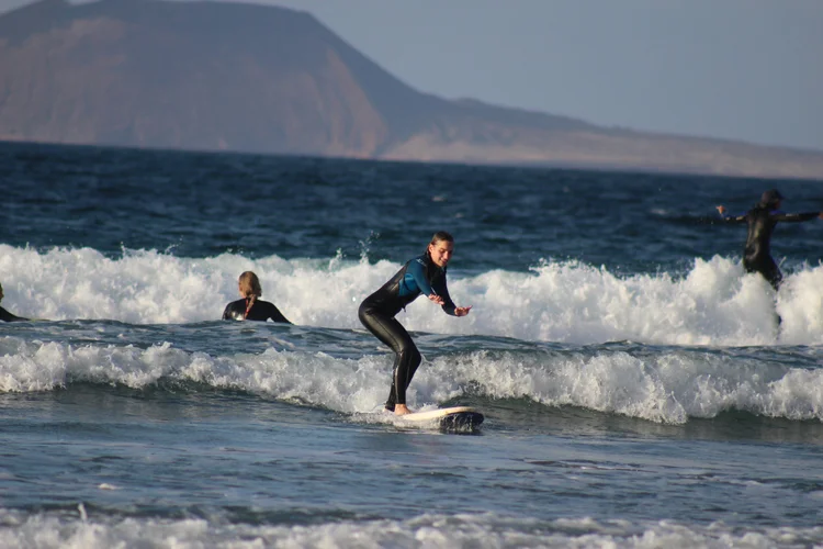 Oceán a krajina Lanzarote