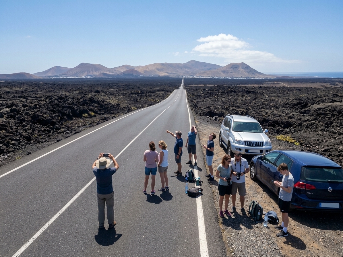 Malá skupinka na Tenerife
